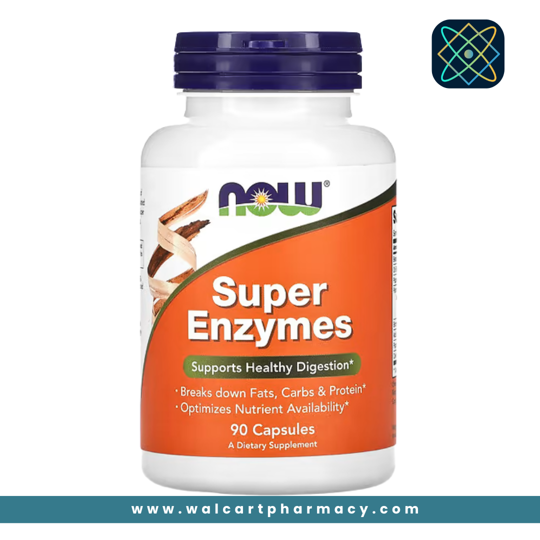 NOW Foods, Super Enzymes, 90 Capsules NOW Foods, Super Enzymes, 90 Capsules